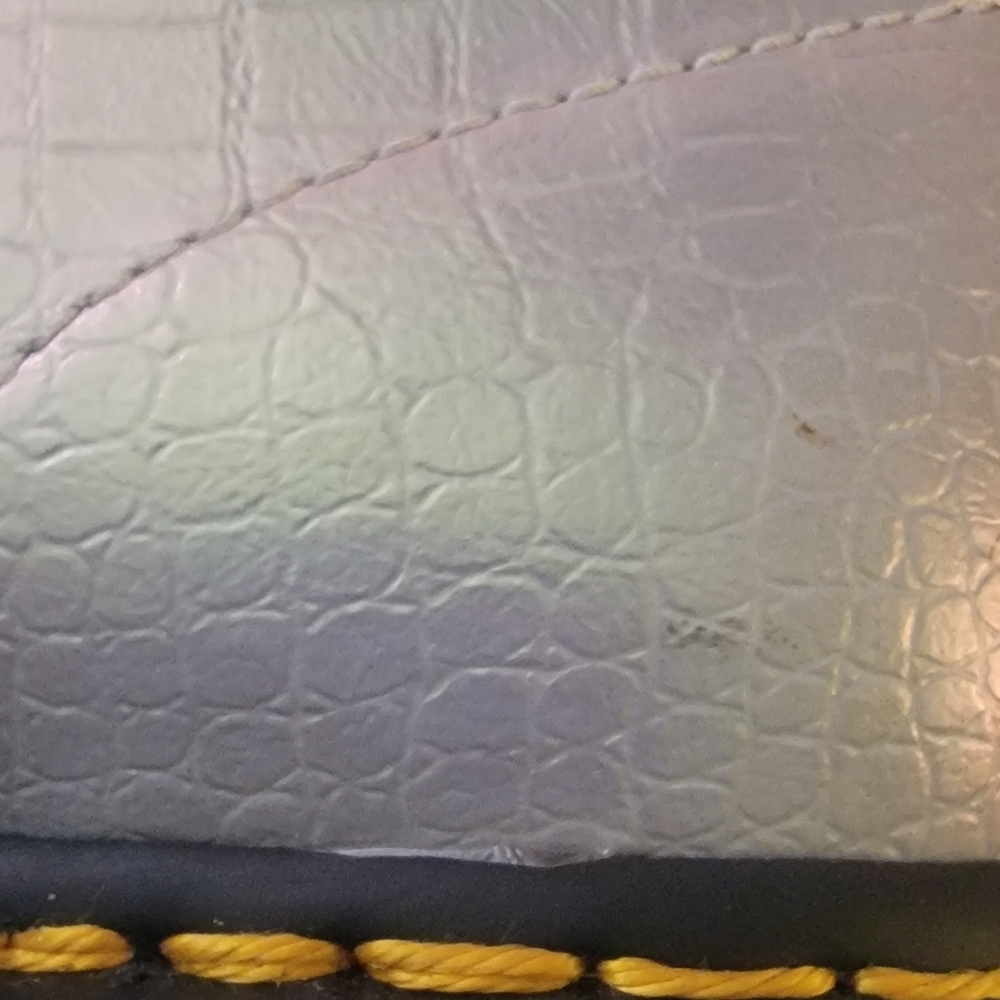 Dr Martens Iridescent Croc Pattern Pascal 1460 Lace Up Boots - Picture 14 of 14